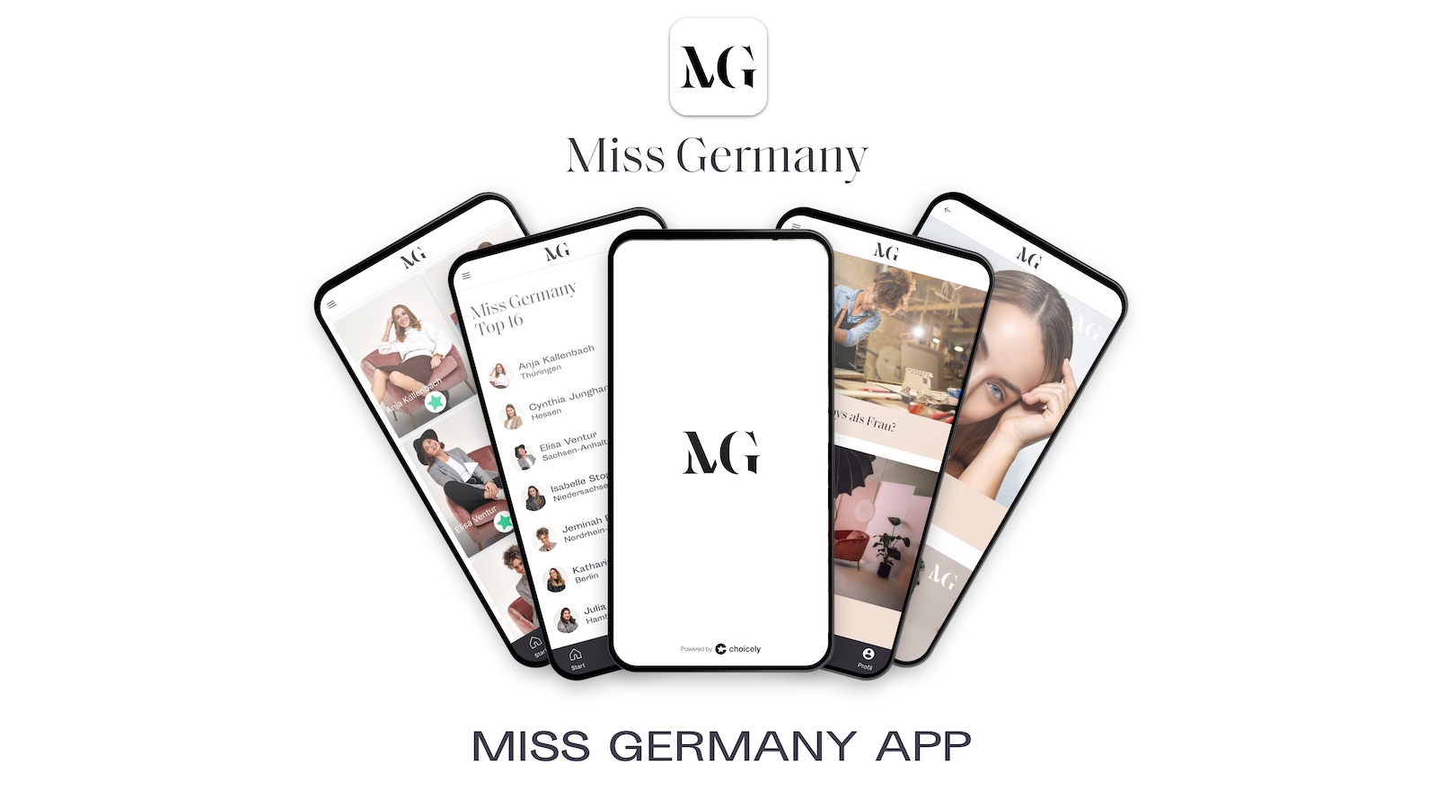 Phones with Miss Germany screenshots